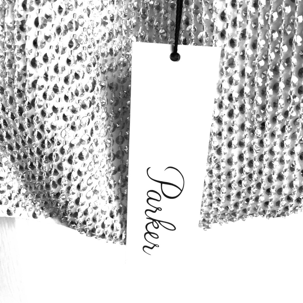 Parker Justina Sequin Tank in Silver